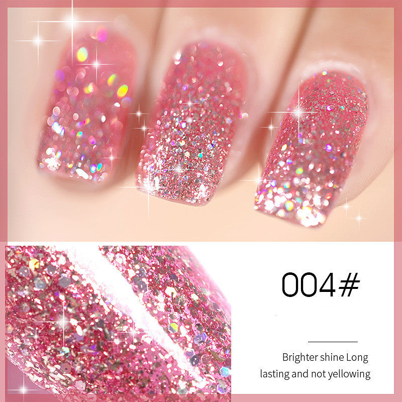 Flash Nail Polish New Super Flash Micro Diamond Nail Shop Special Sequins Flash Nail Polish New Super Flash Micro Diamond Nail Shop Special Sequins